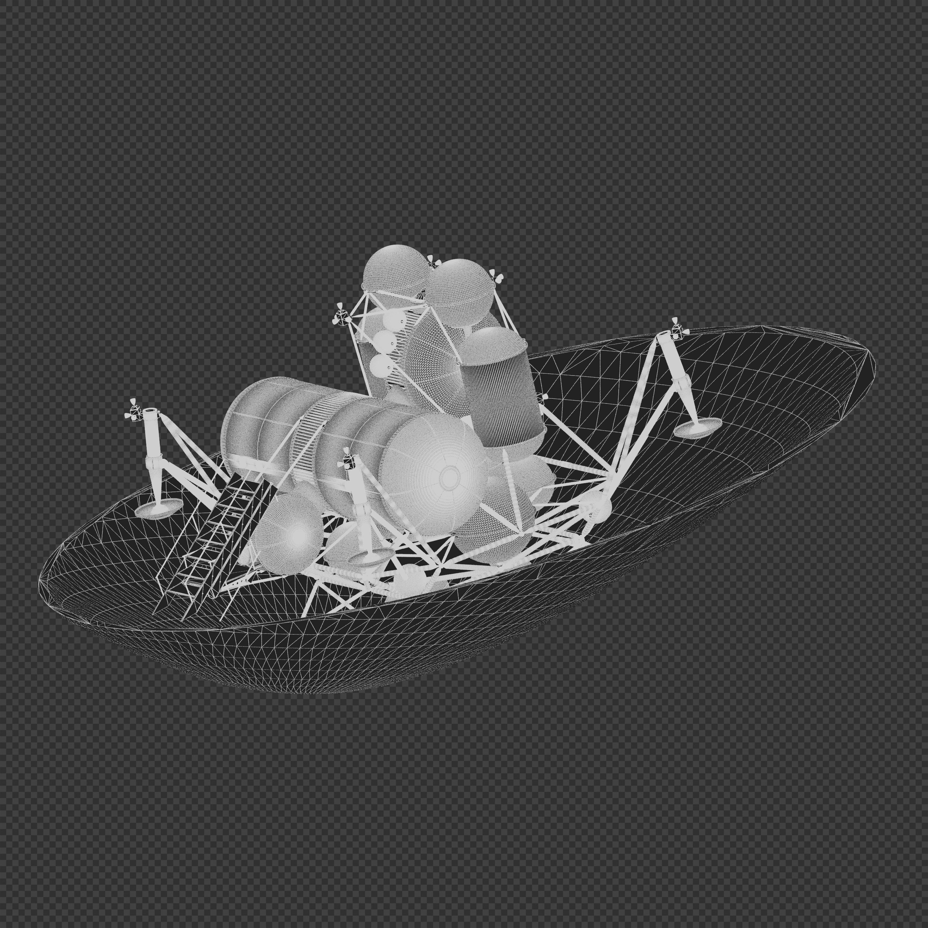 STCAEM Mars Lander 3D model_21