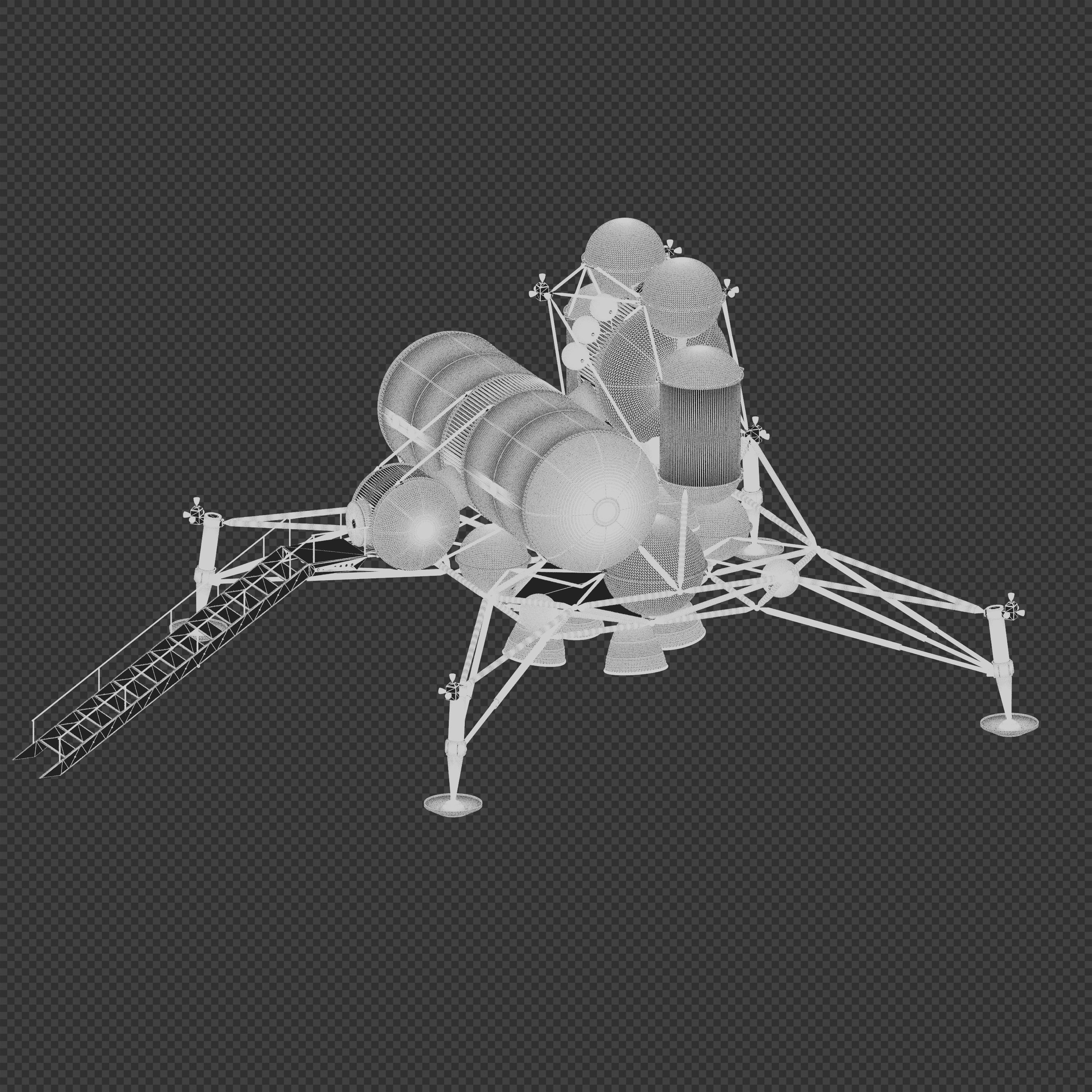 STCAEM Mars Lander 3D model_20