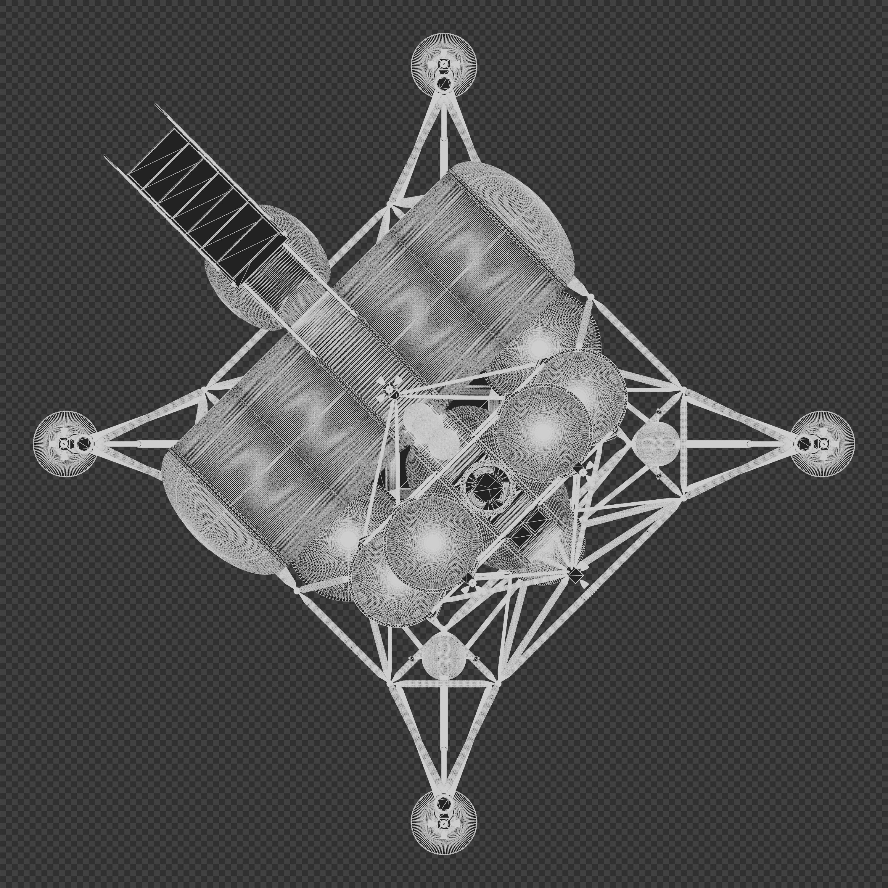 STCAEM Mars Lander 3D model_19