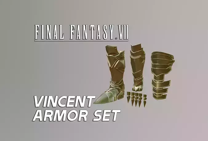 Final Fantasy VII - Vincent Valentine Armor Set