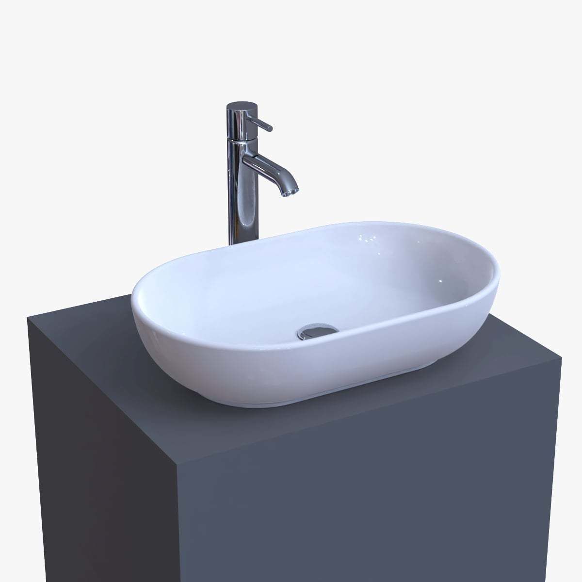 Basin Sink 36 3D model_7
