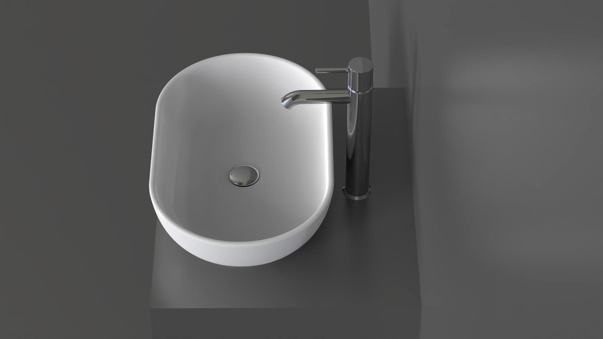 Basin Sink 36 3D model_6