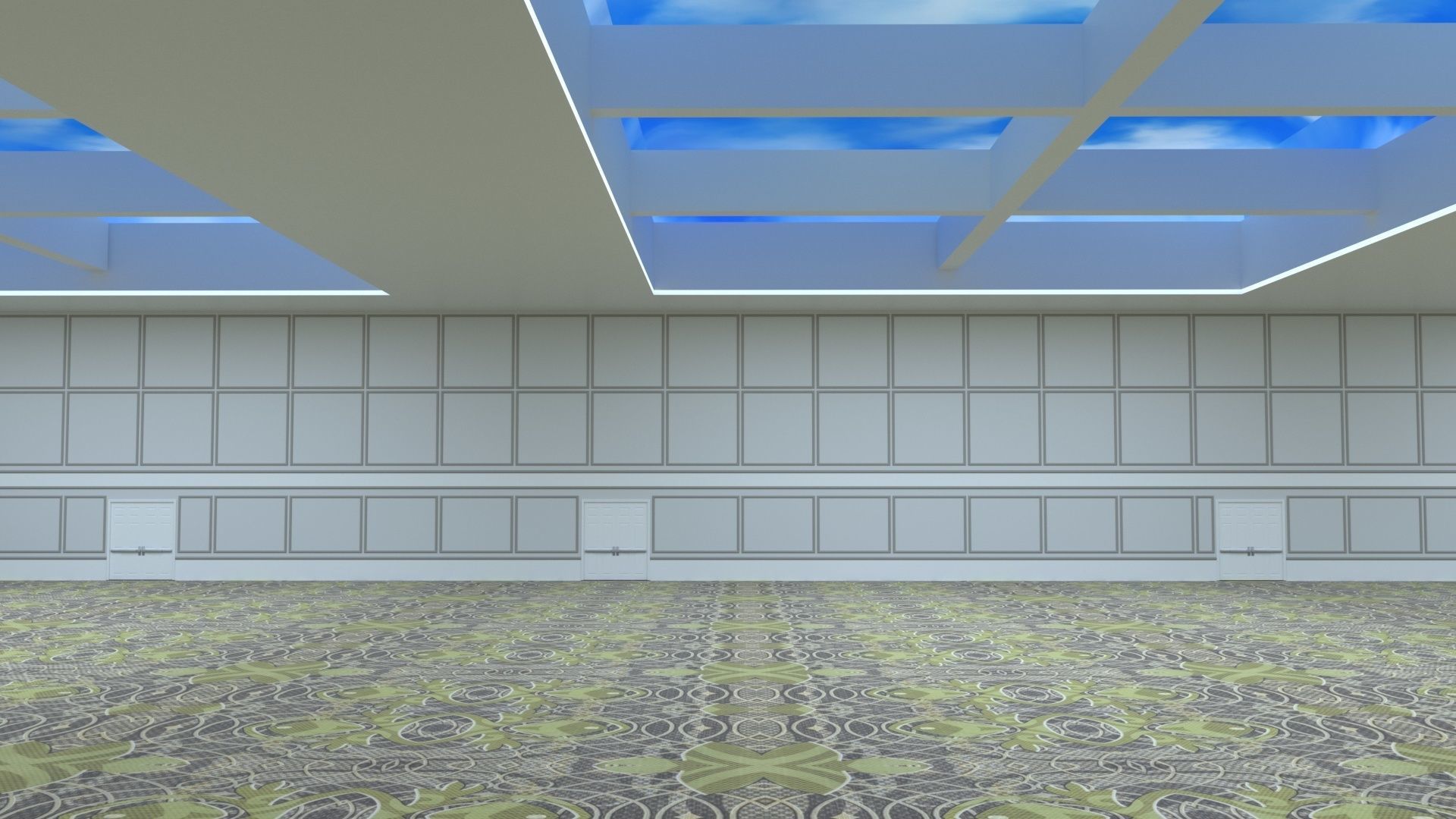 Ballroom 21 3D model_3