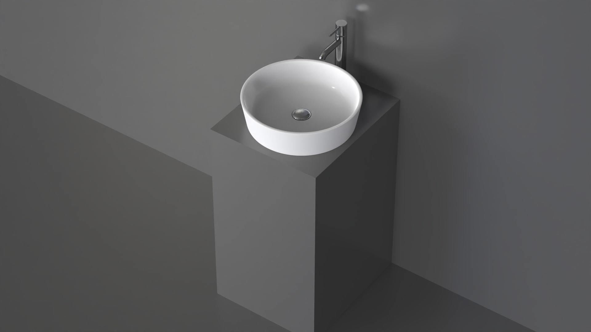 Basin Sink 37 3D model_1