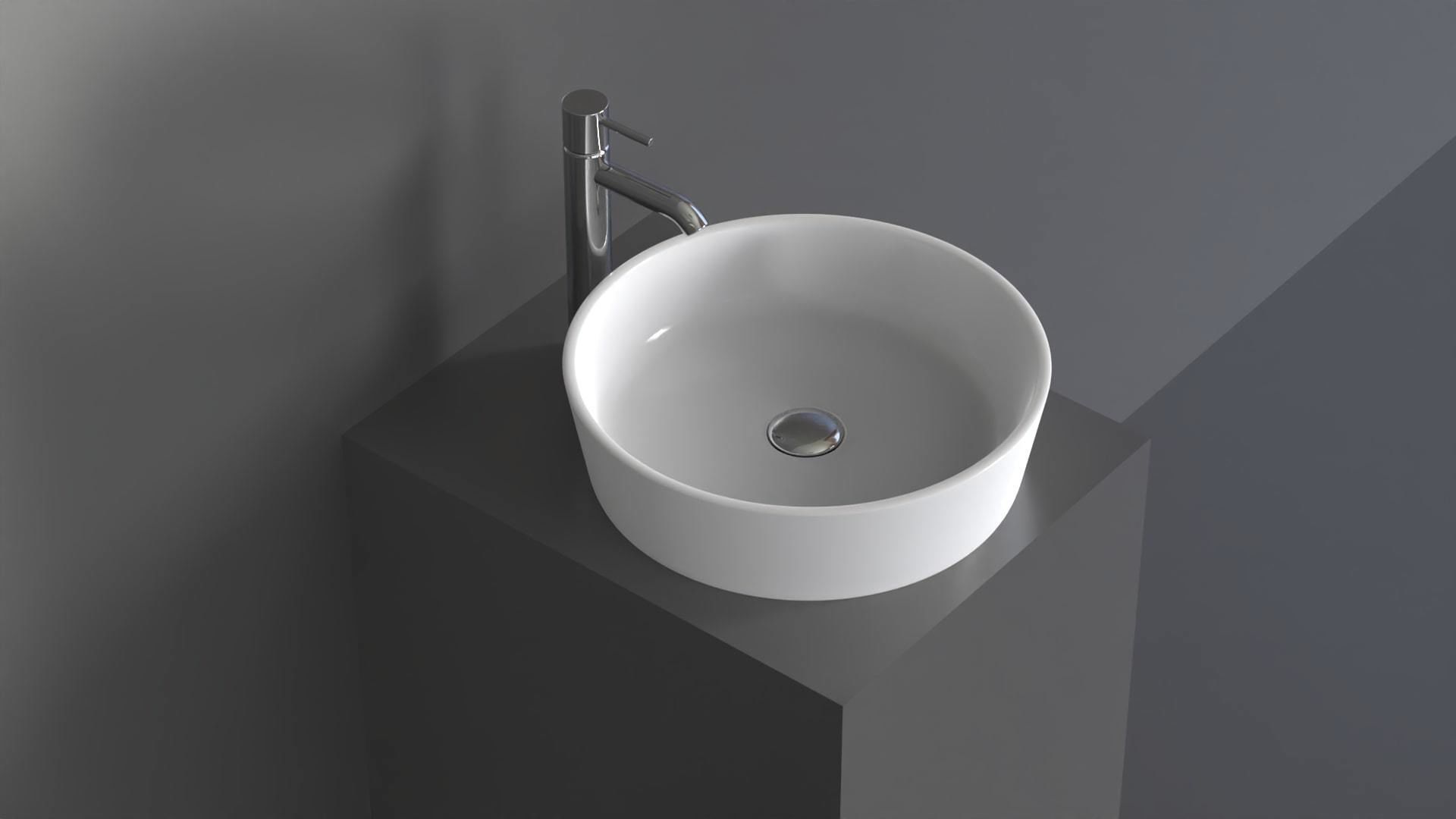 Basin Sink 37 3D model_5