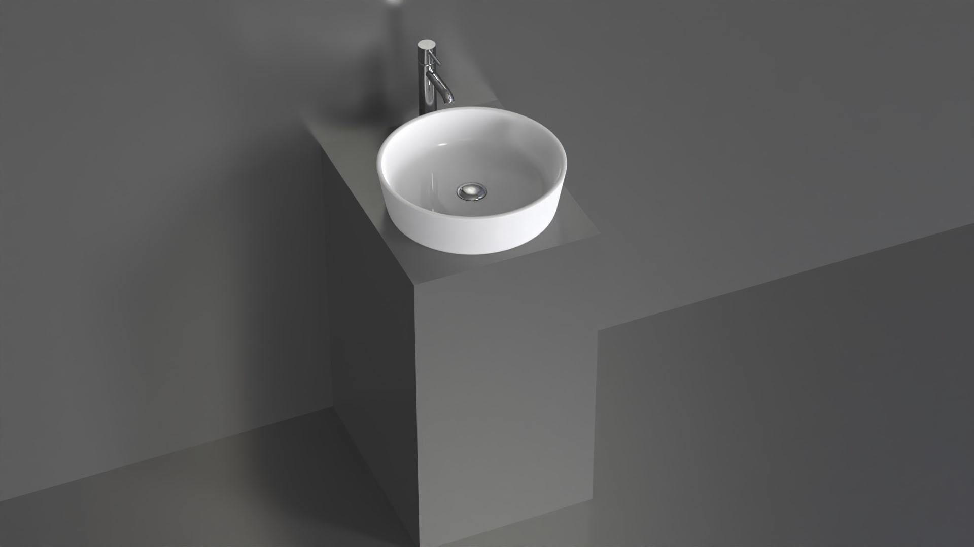 Basin Sink 37 3D model_3