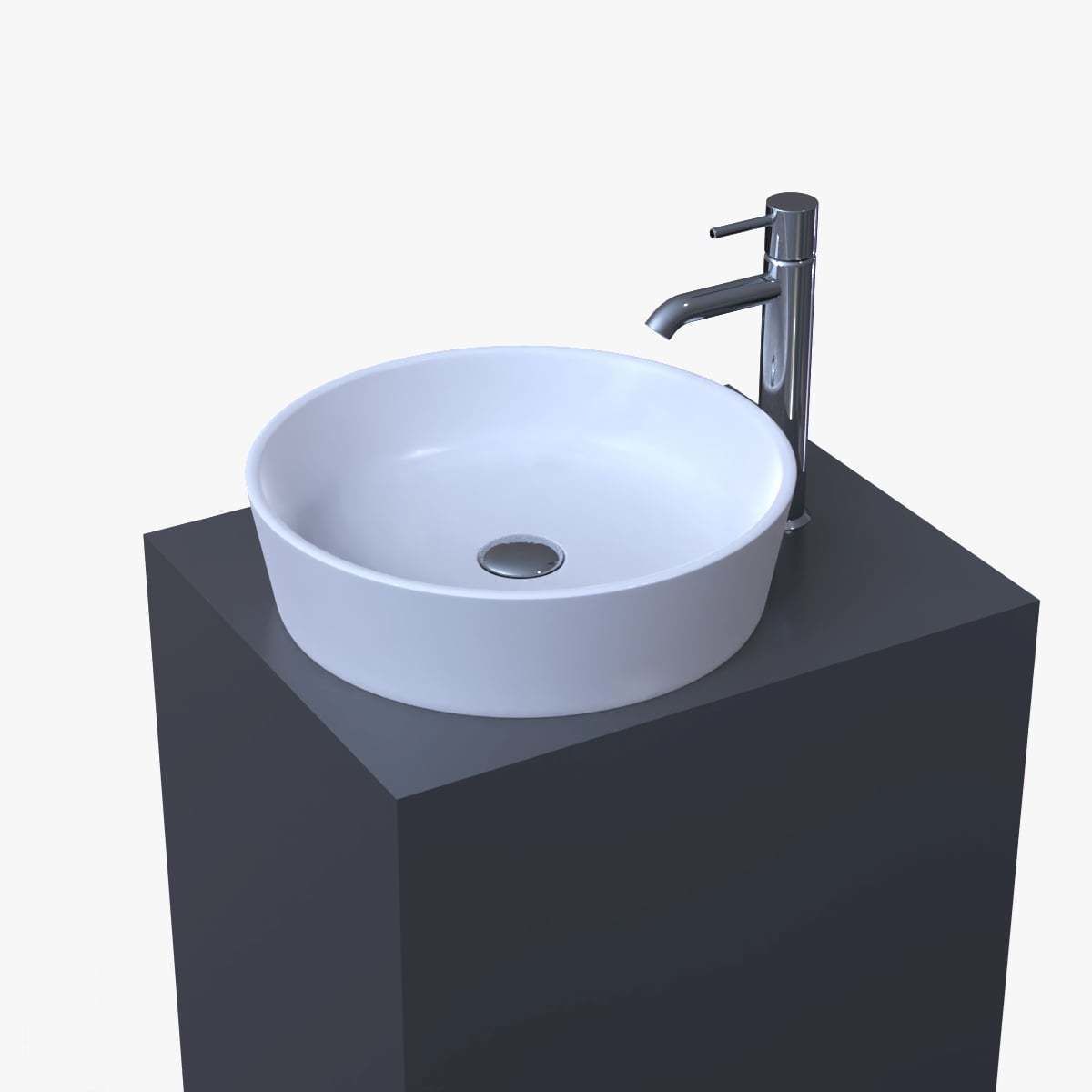 Basin Sink 37 3D model_7