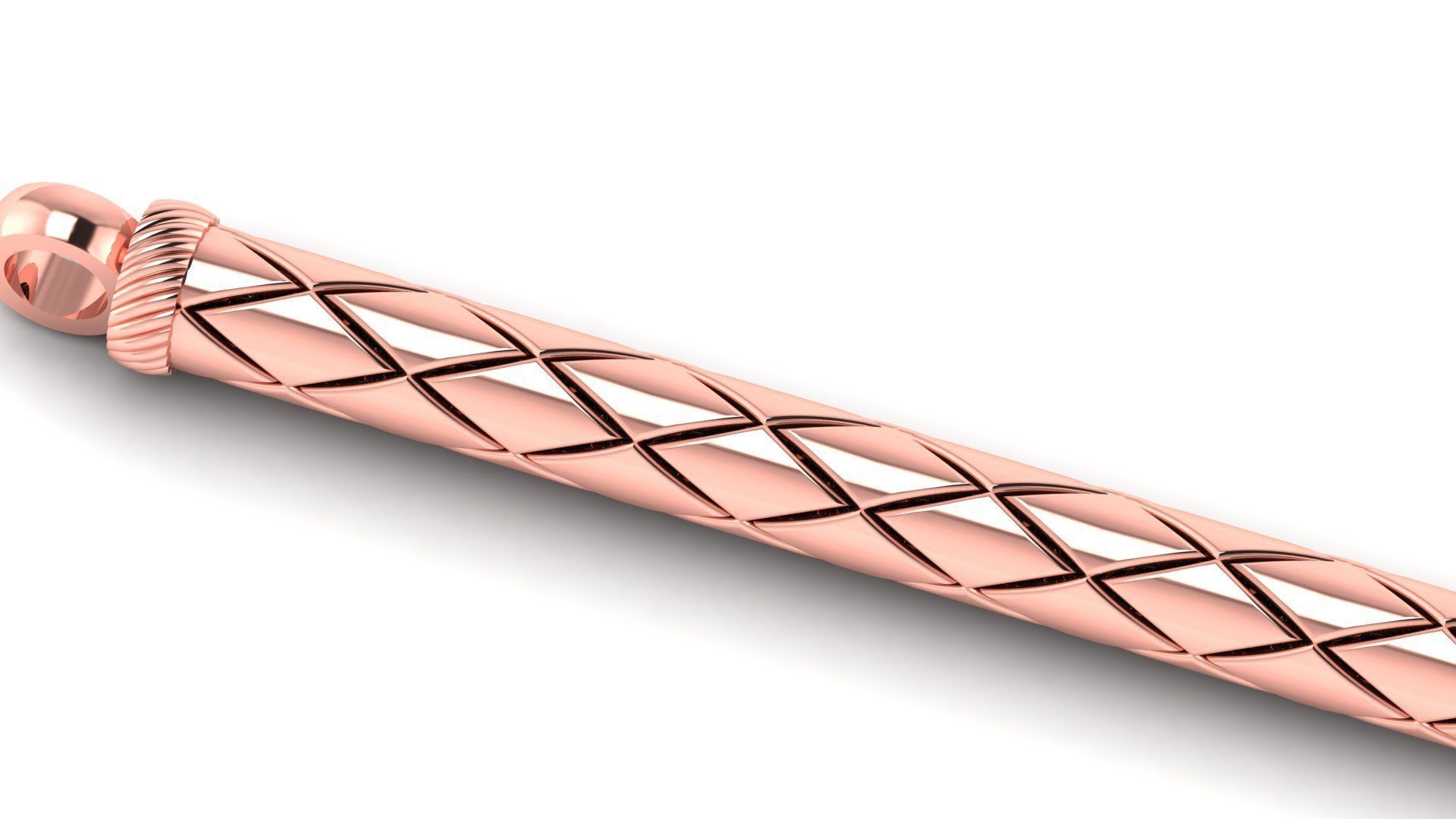 3d printed chain Model Round Model 3D print model_4