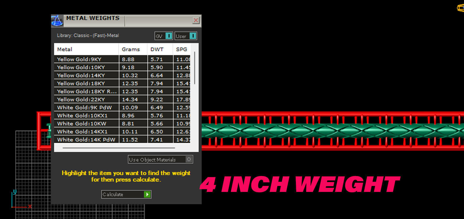 3d printed chain Model Round Model 3D print model_2