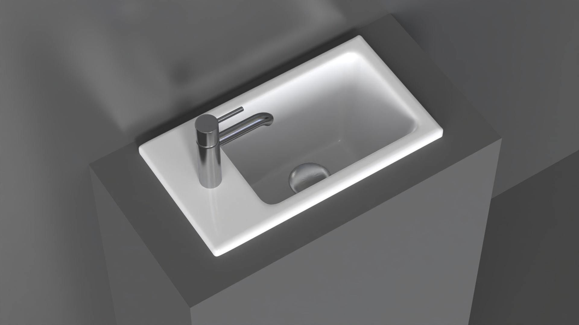 Basin Sink 39 3D model_8