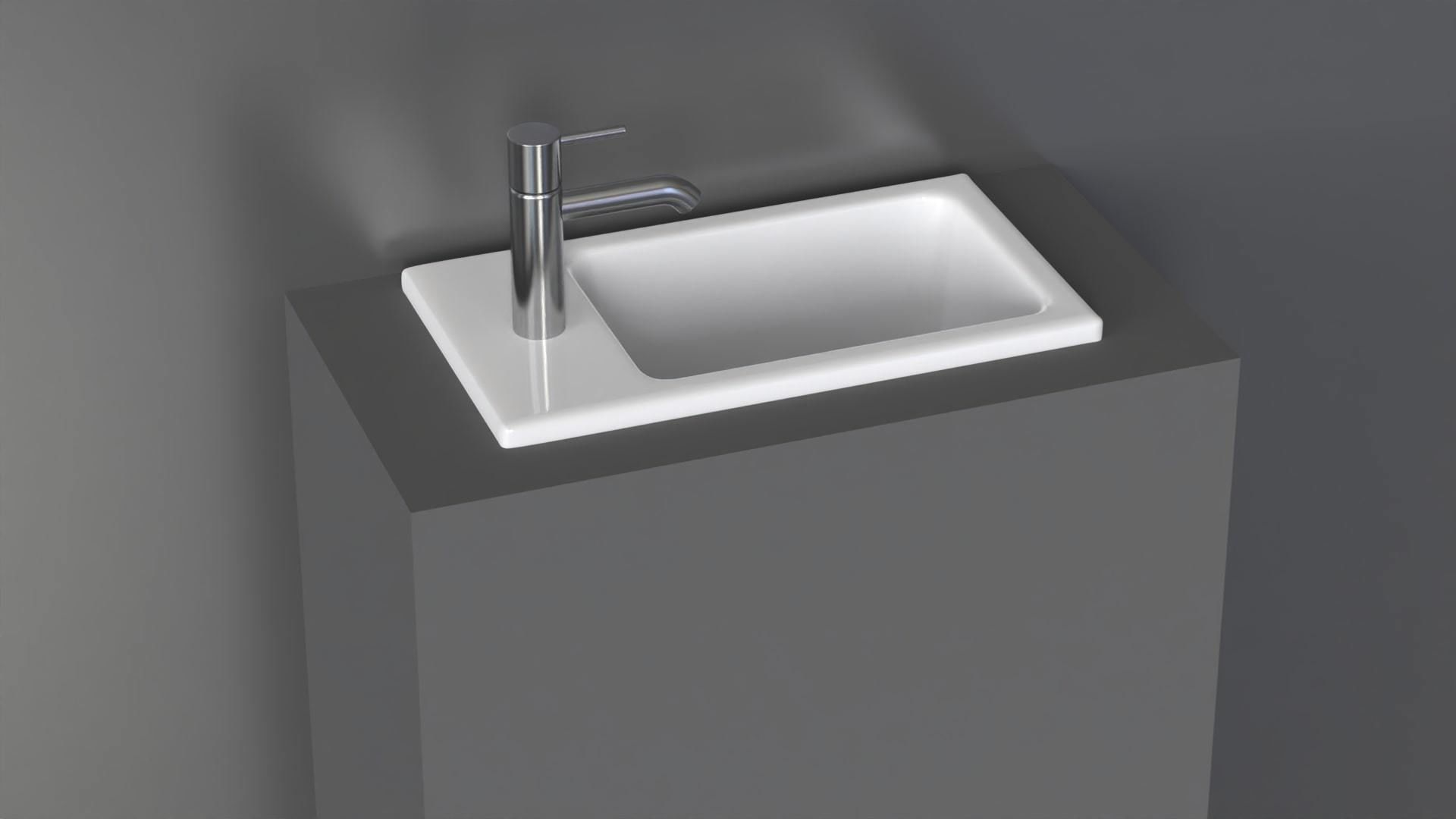 Basin Sink 39 3D model_3