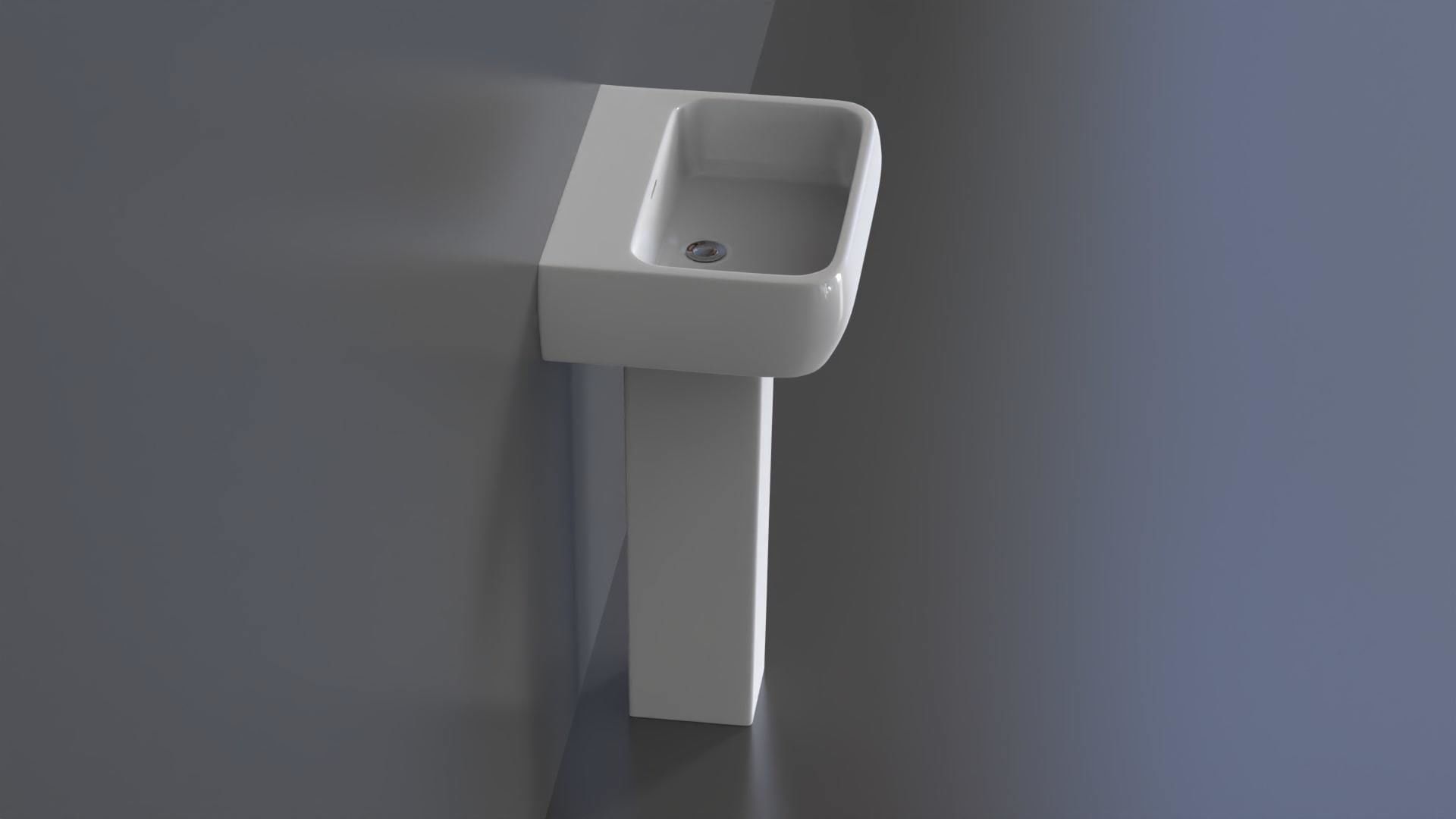 Basin Sink 41 3D model_3