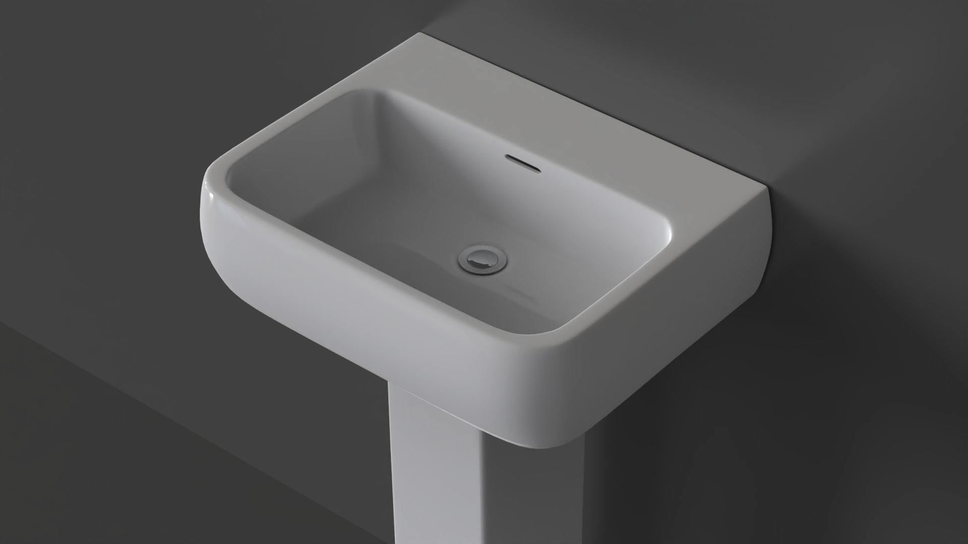 Basin Sink 41 3D model_1