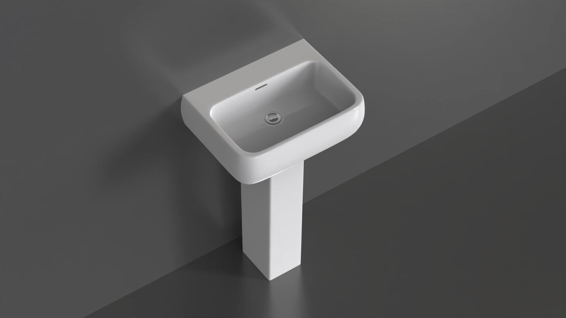 Basin Sink 41 3D model_4