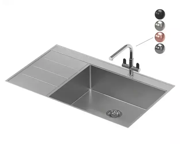 RANGEMASTER kitchen sink BST8601R 3D model