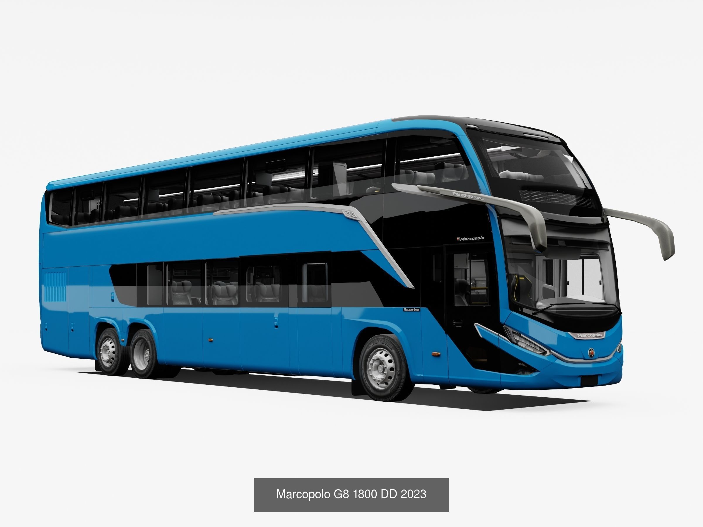 Marcopolo Generation 8 with interior pack  3D Model Collection_6