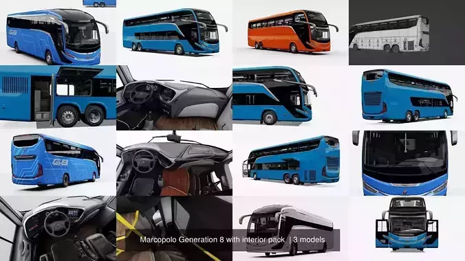Marcopolo Generation 8 with interior pack 