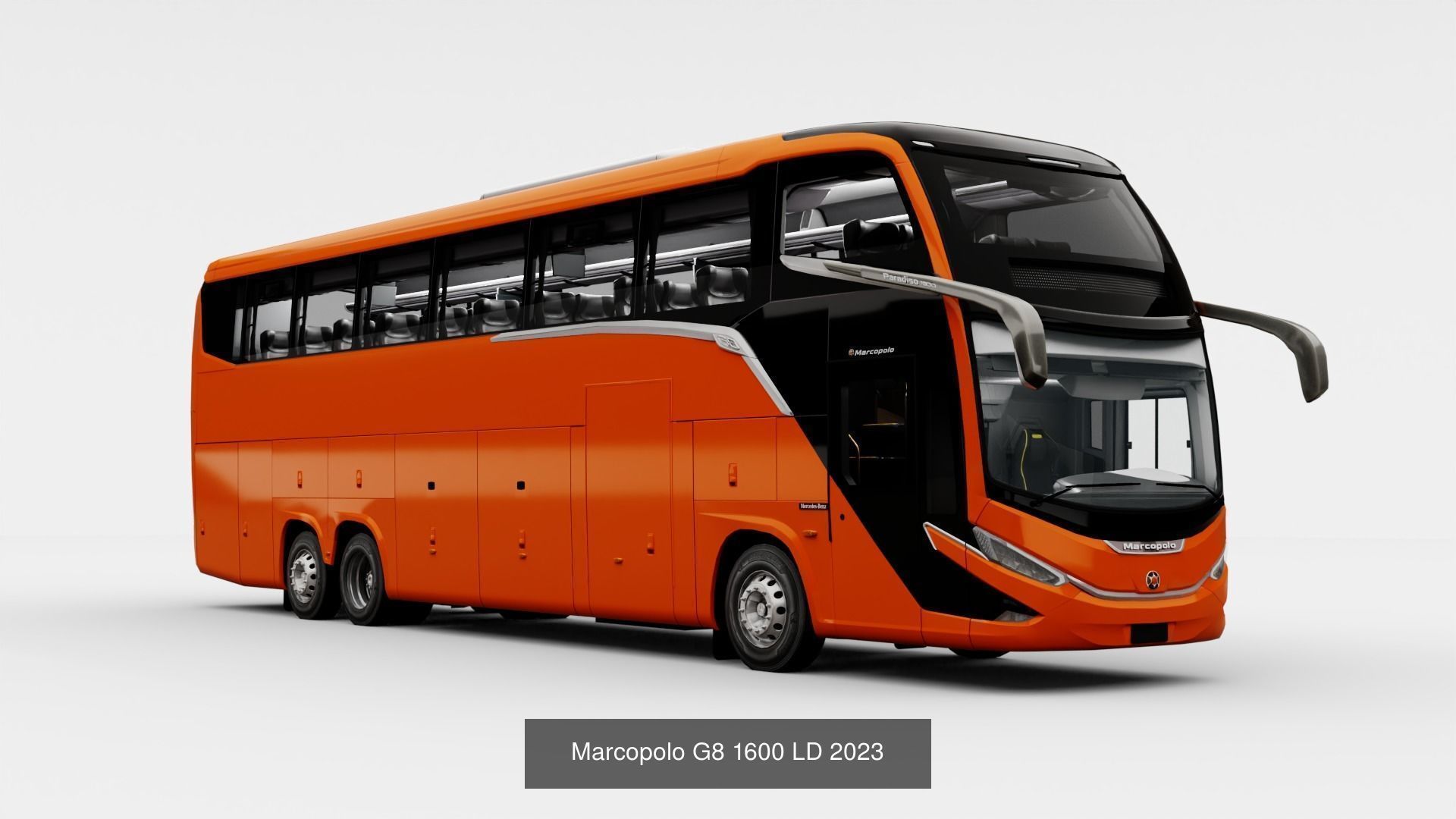 Marcopolo Generation 8 with interior pack  3D Model Collection_7