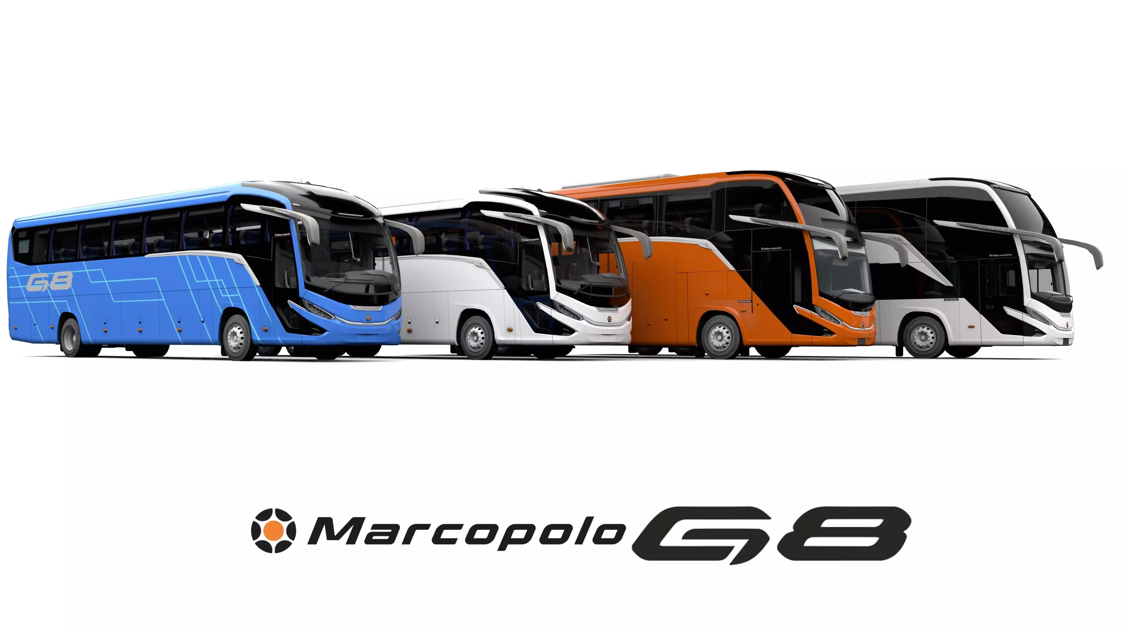 Marcopolo Generation 8 with interior pack  3D Model Collection_0