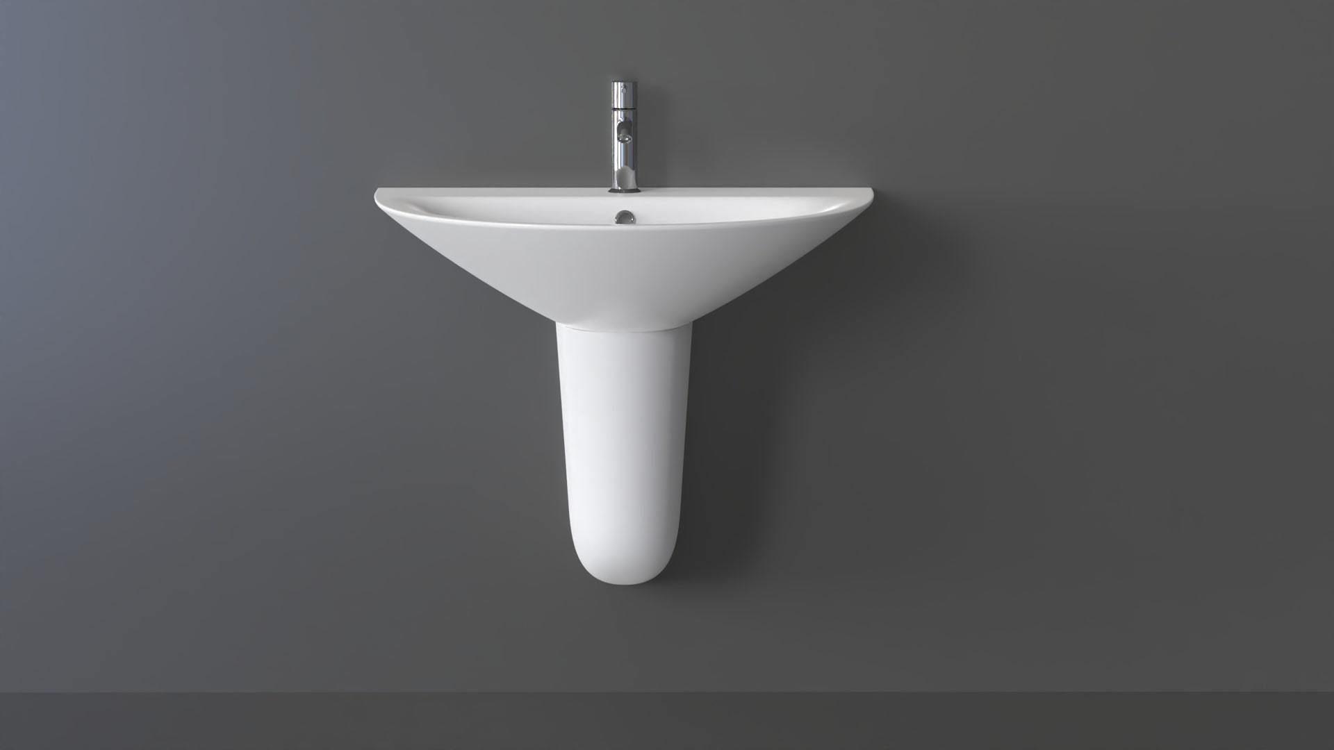Basin Sink 46 3D model_3