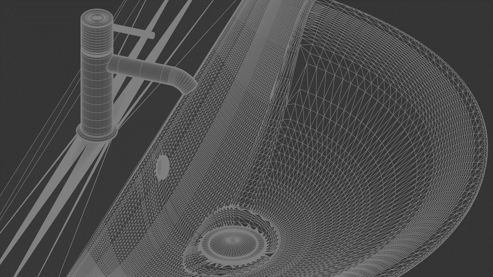 Basin Sink 46 3D model_13