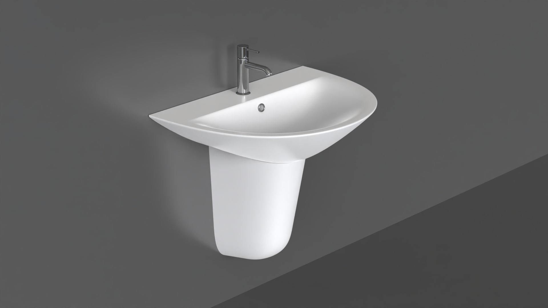 Basin Sink 46 3D model_7