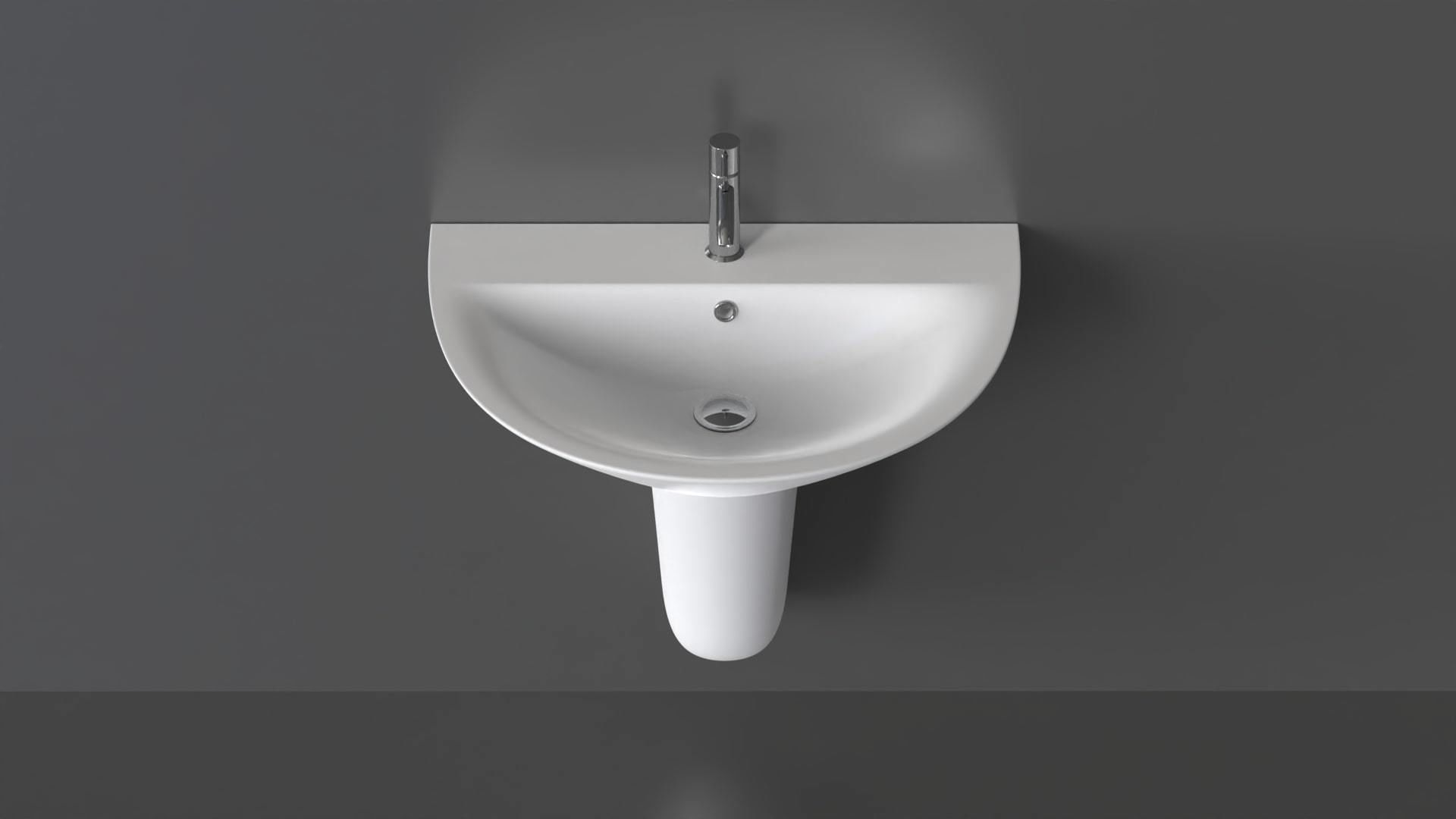 Basin Sink 46 3D model_4
