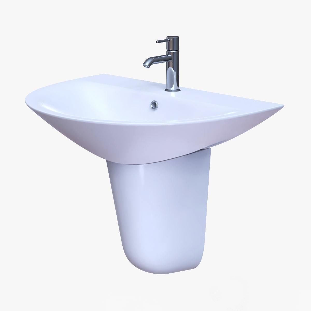 Basin Sink 46 3D model_12