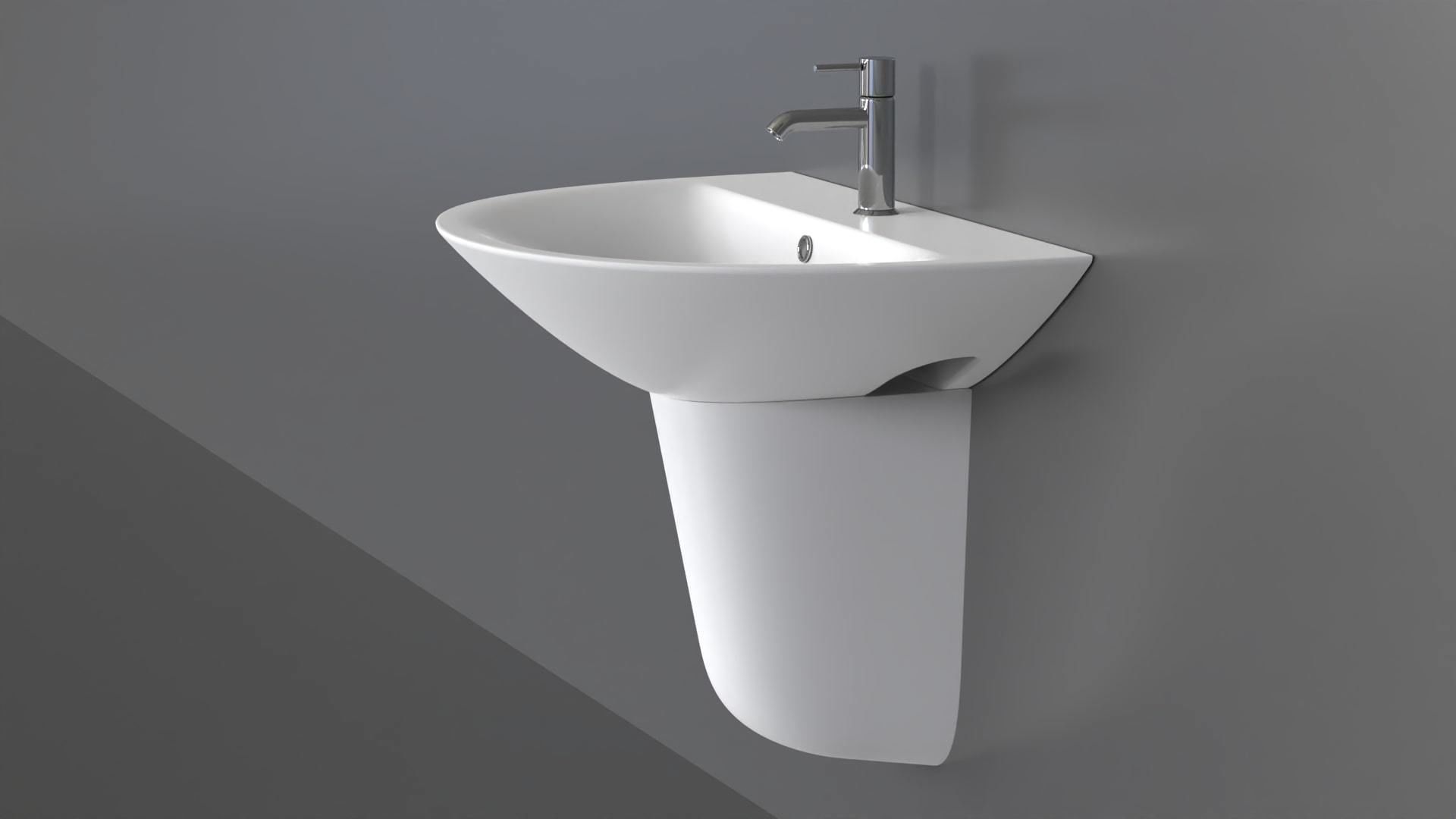 Basin Sink 46 3D model_11