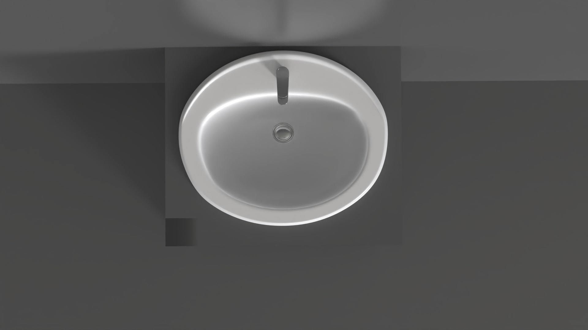 Basin Sink 49 3D model_9