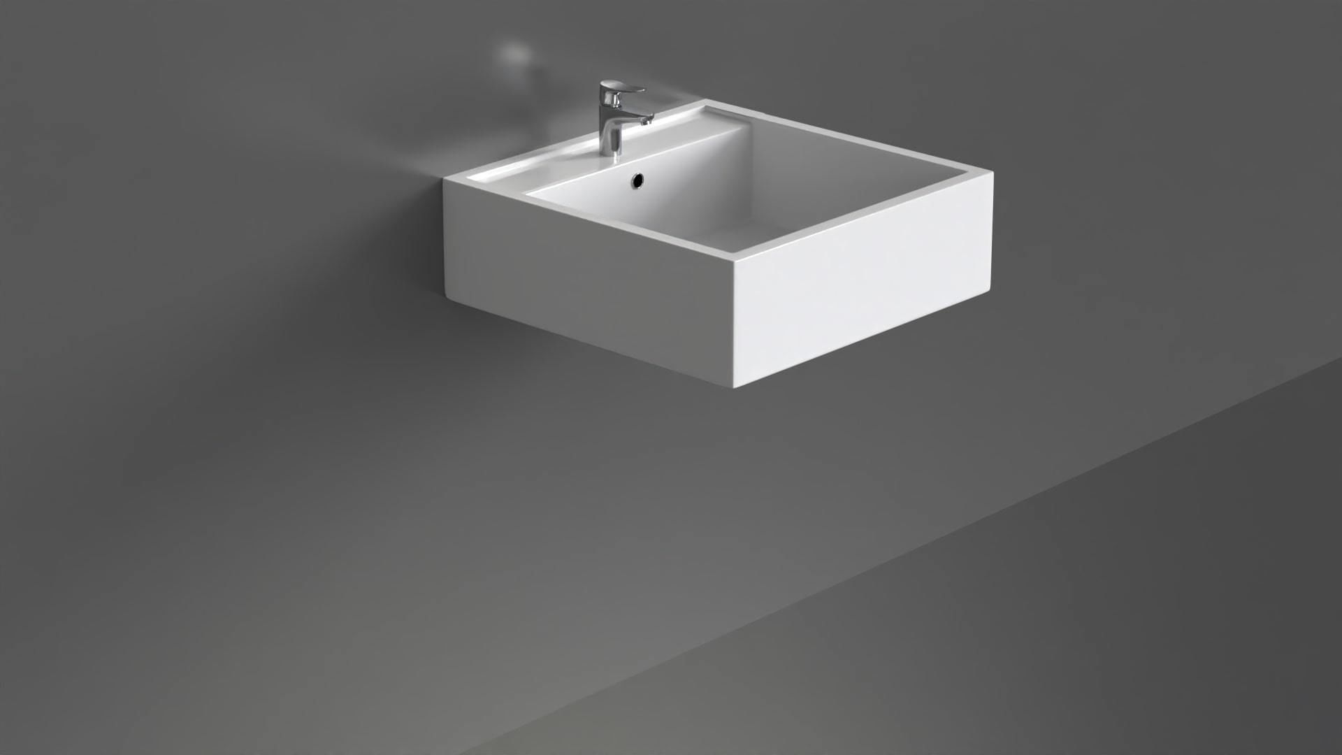 Basin Sink 51 3D model_1