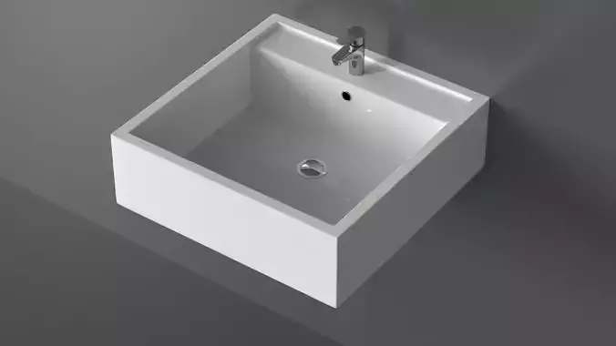 Basin Sink 51 3D model