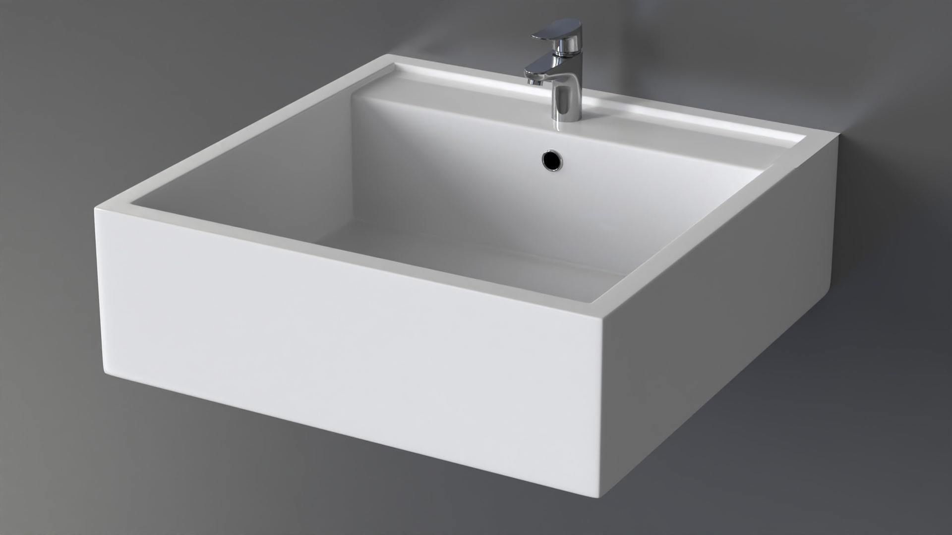 Basin Sink 51 3D model_7