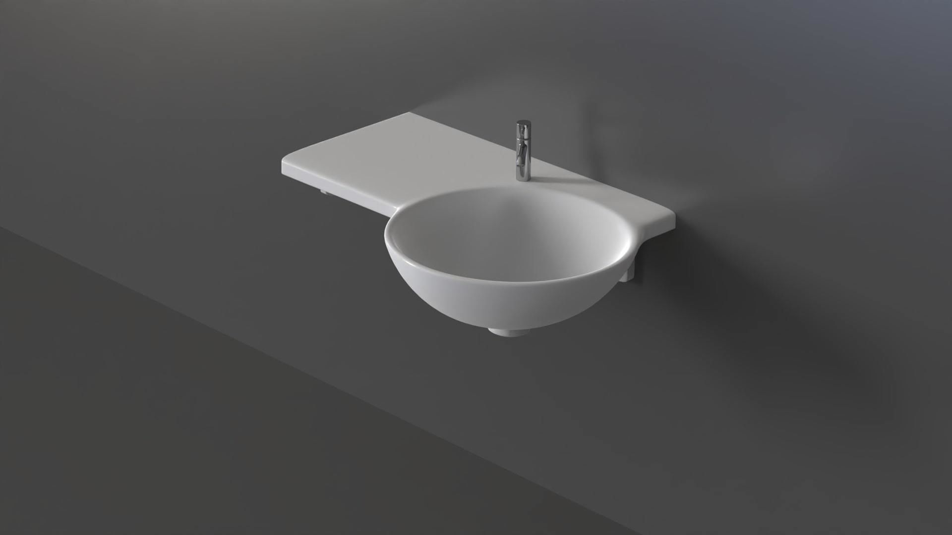 Basin Sink 52 3D model_7