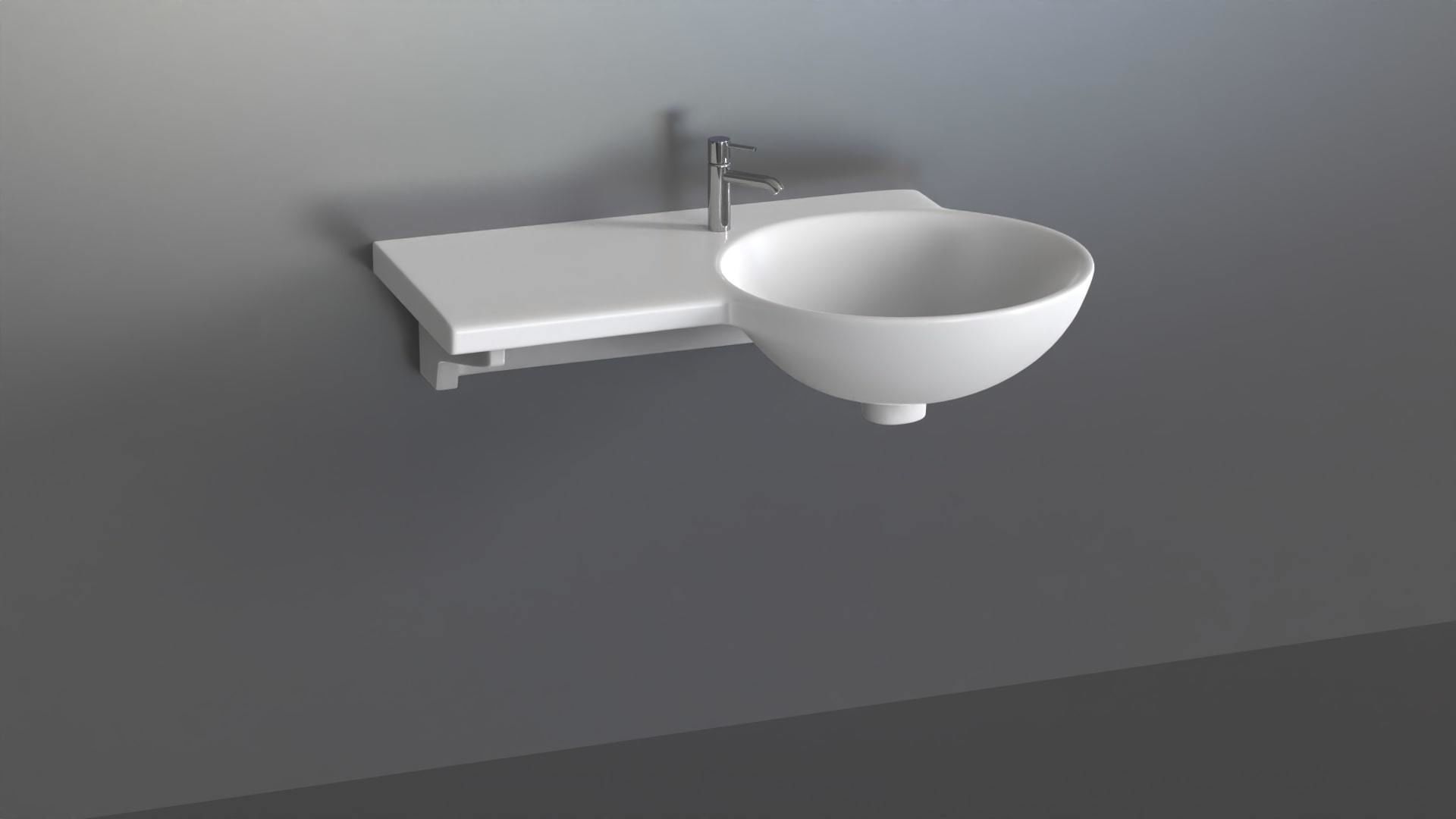 Basin Sink 52 3D model_2