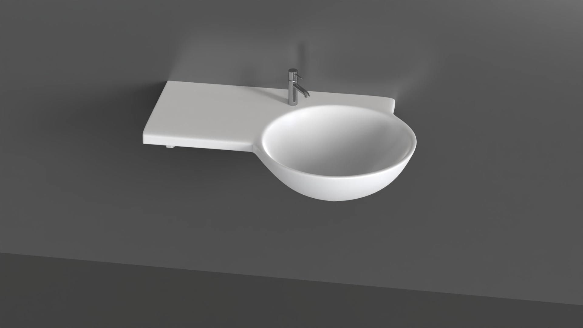 Basin Sink 52 3D model_6
