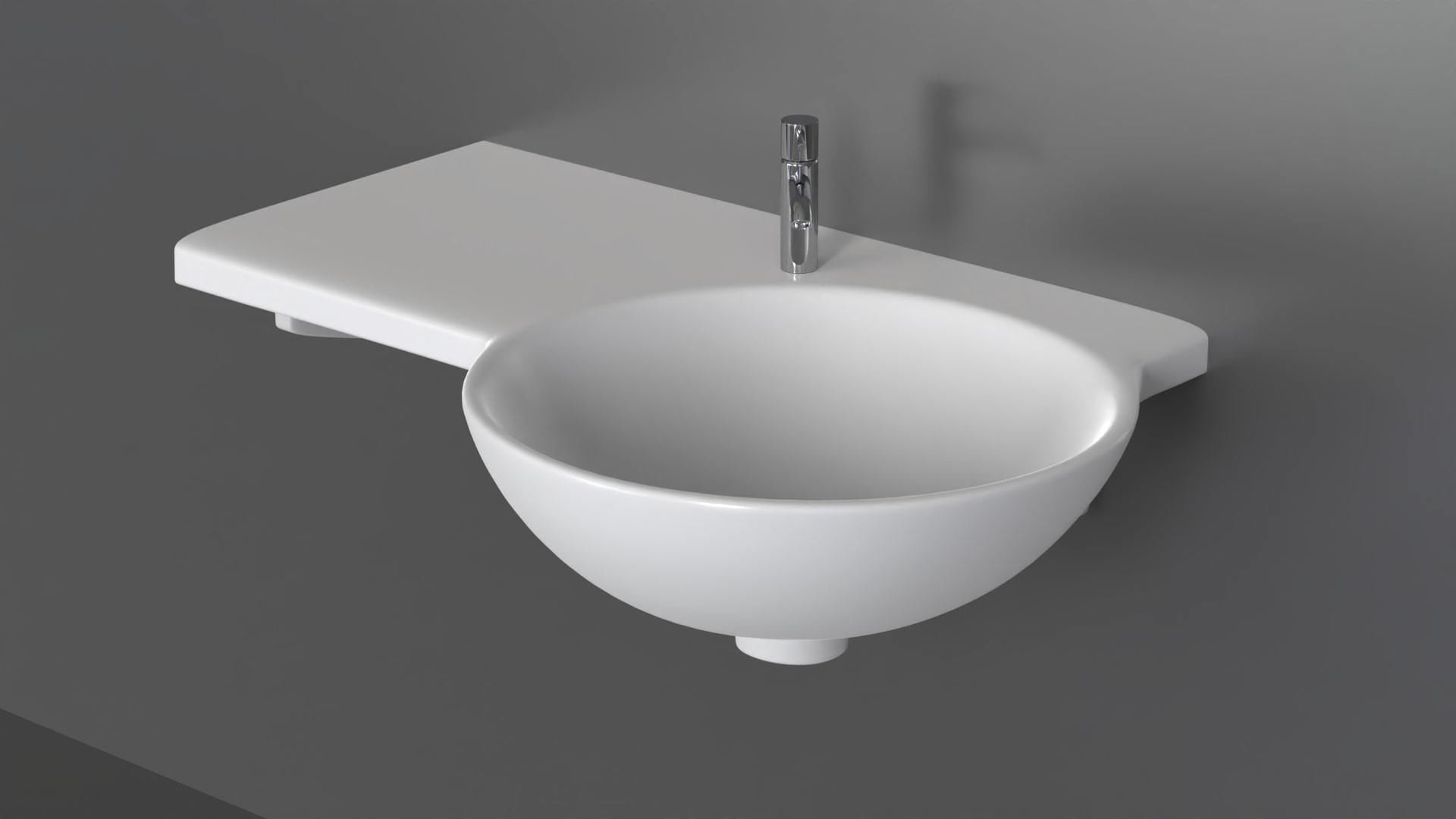 Basin Sink 52 3D model_8