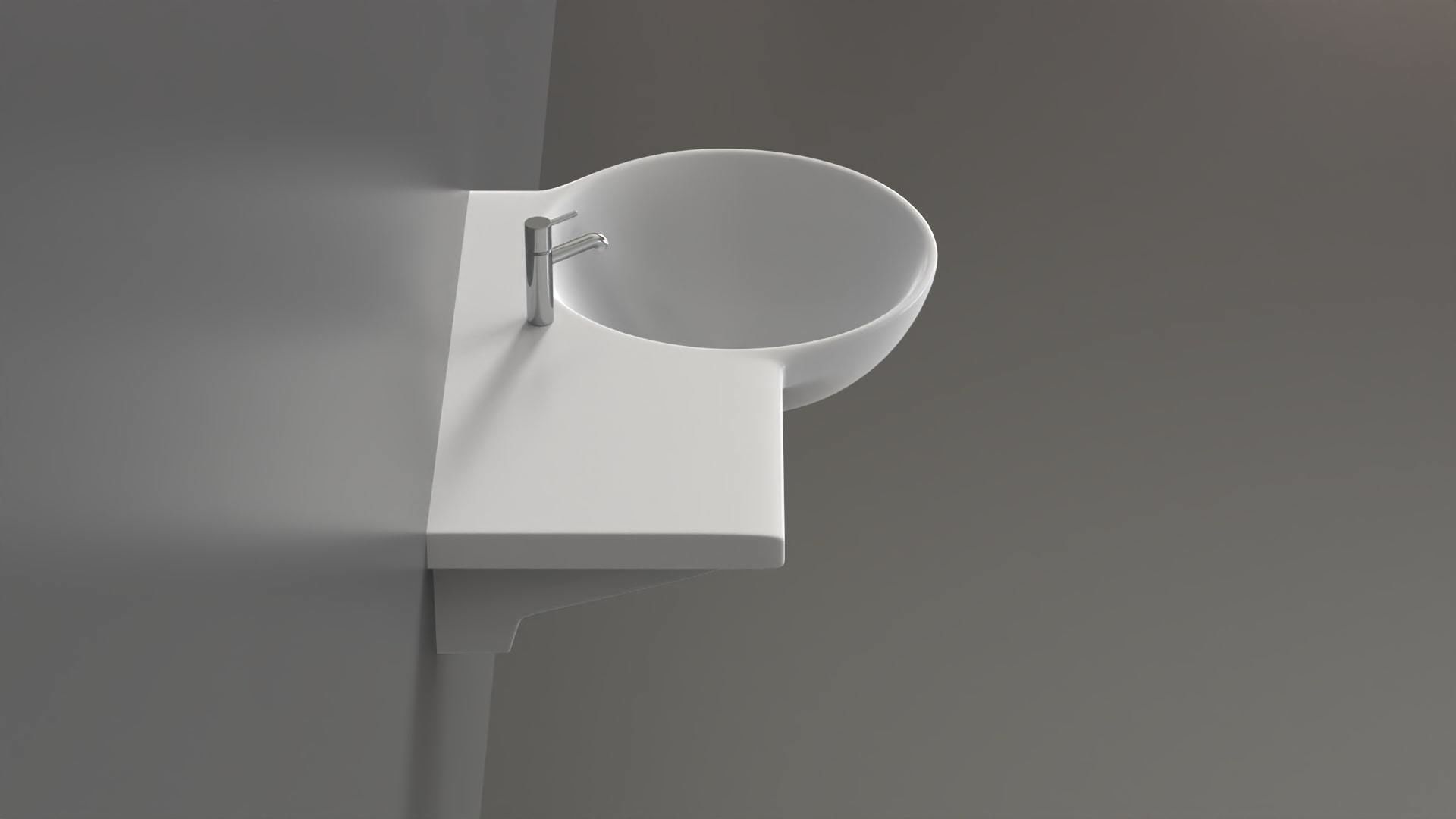Basin Sink 52 3D model_1