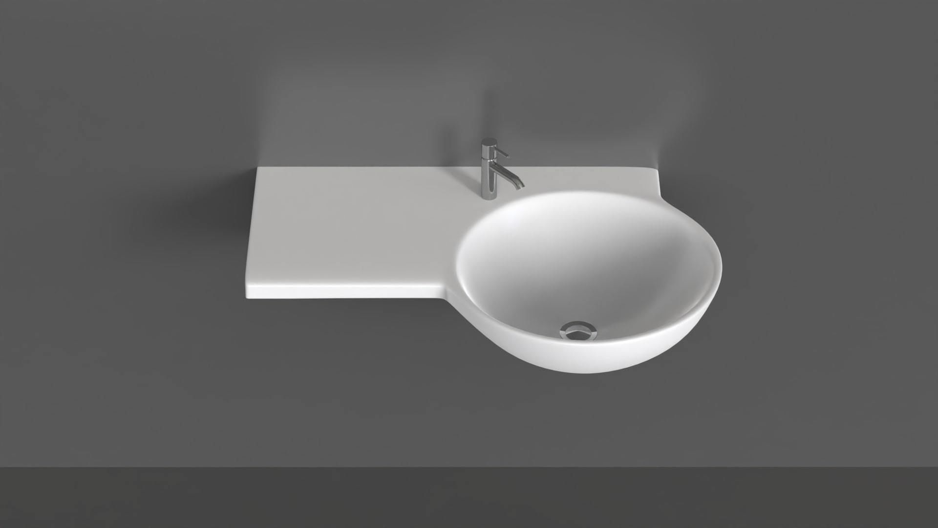 Basin Sink 52 3D model_4