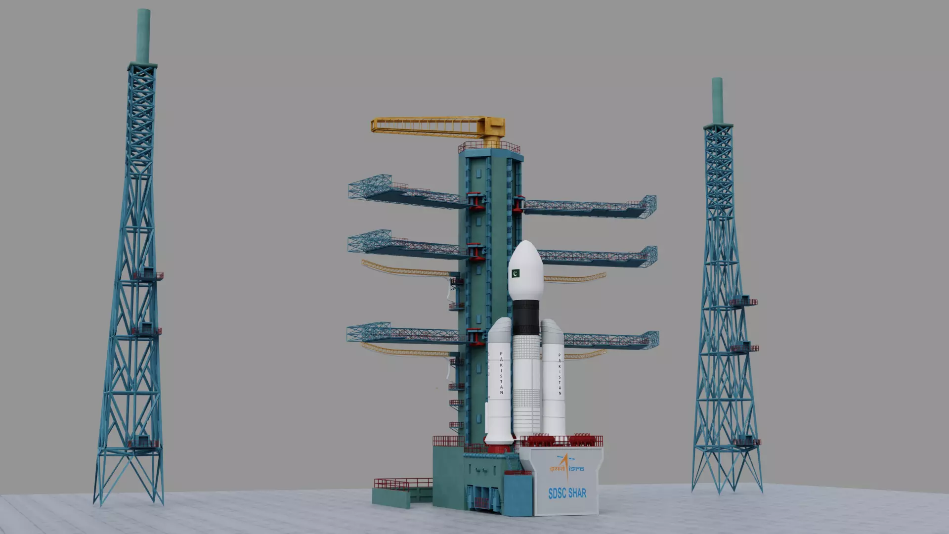 Rocket Launcher 3D Model Low-poly 3D model_0