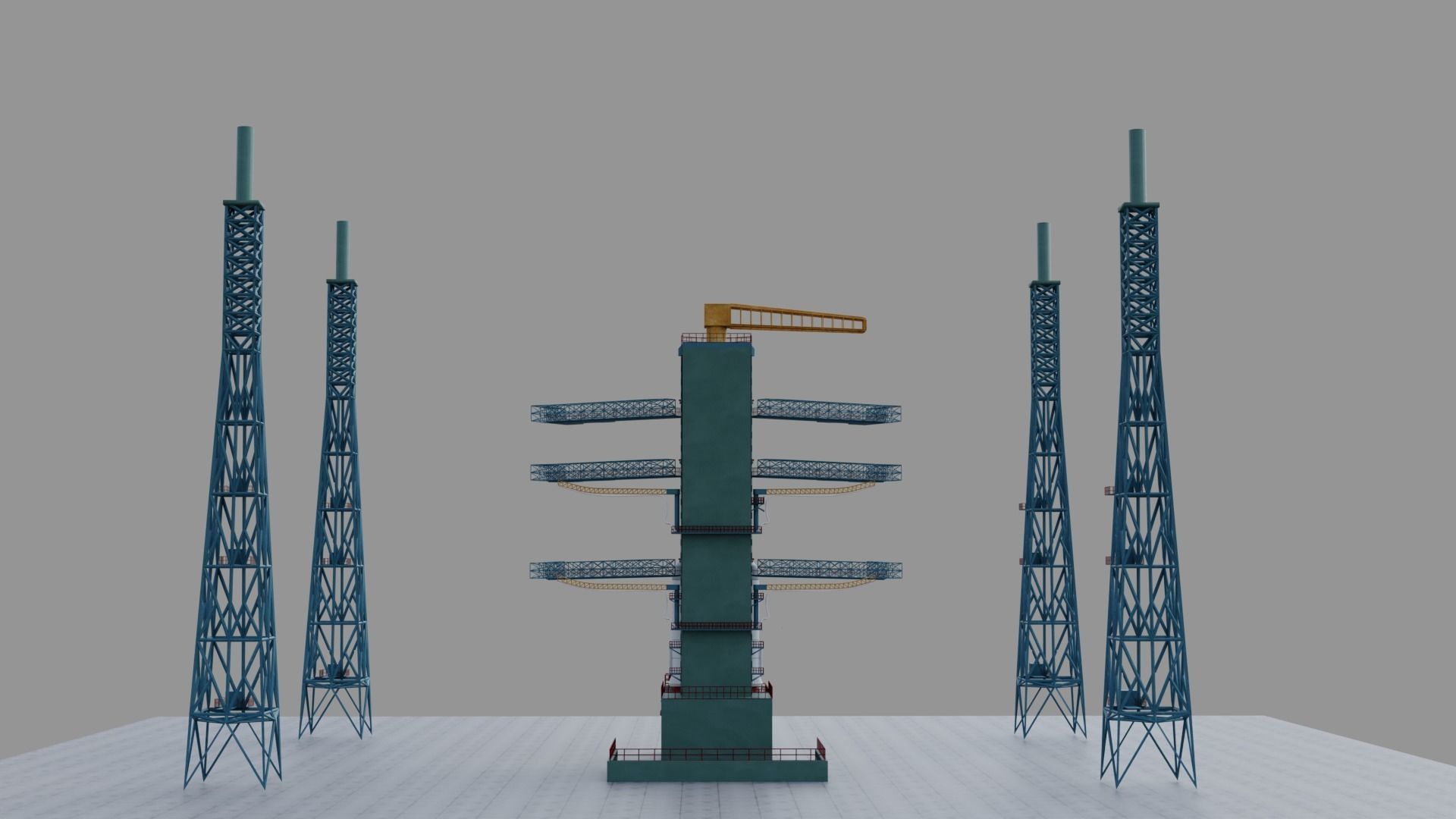 Rocket Launcher 3D Model Low-poly 3D model_2