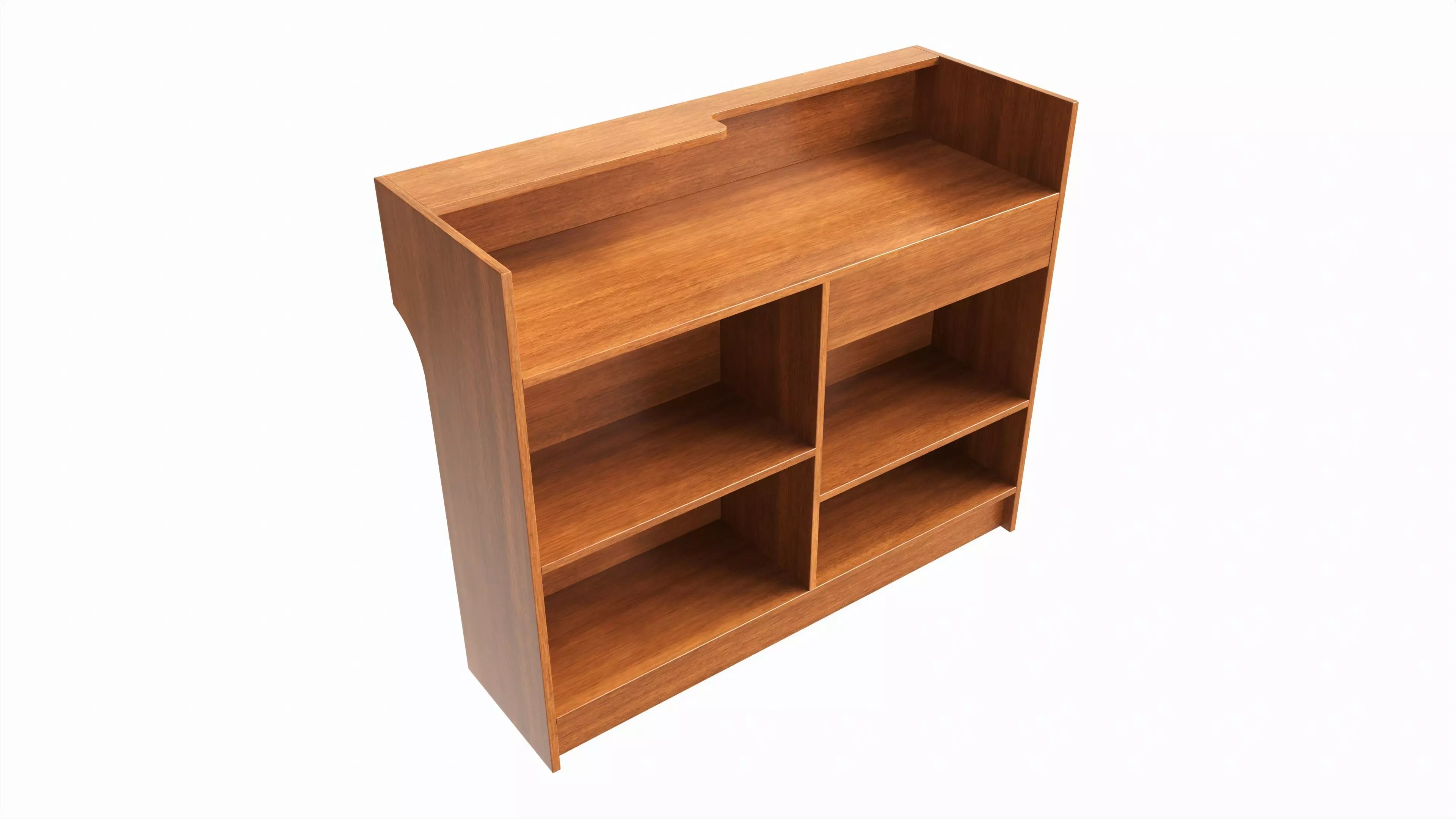 Store Register Checkout Counter Large 3D model