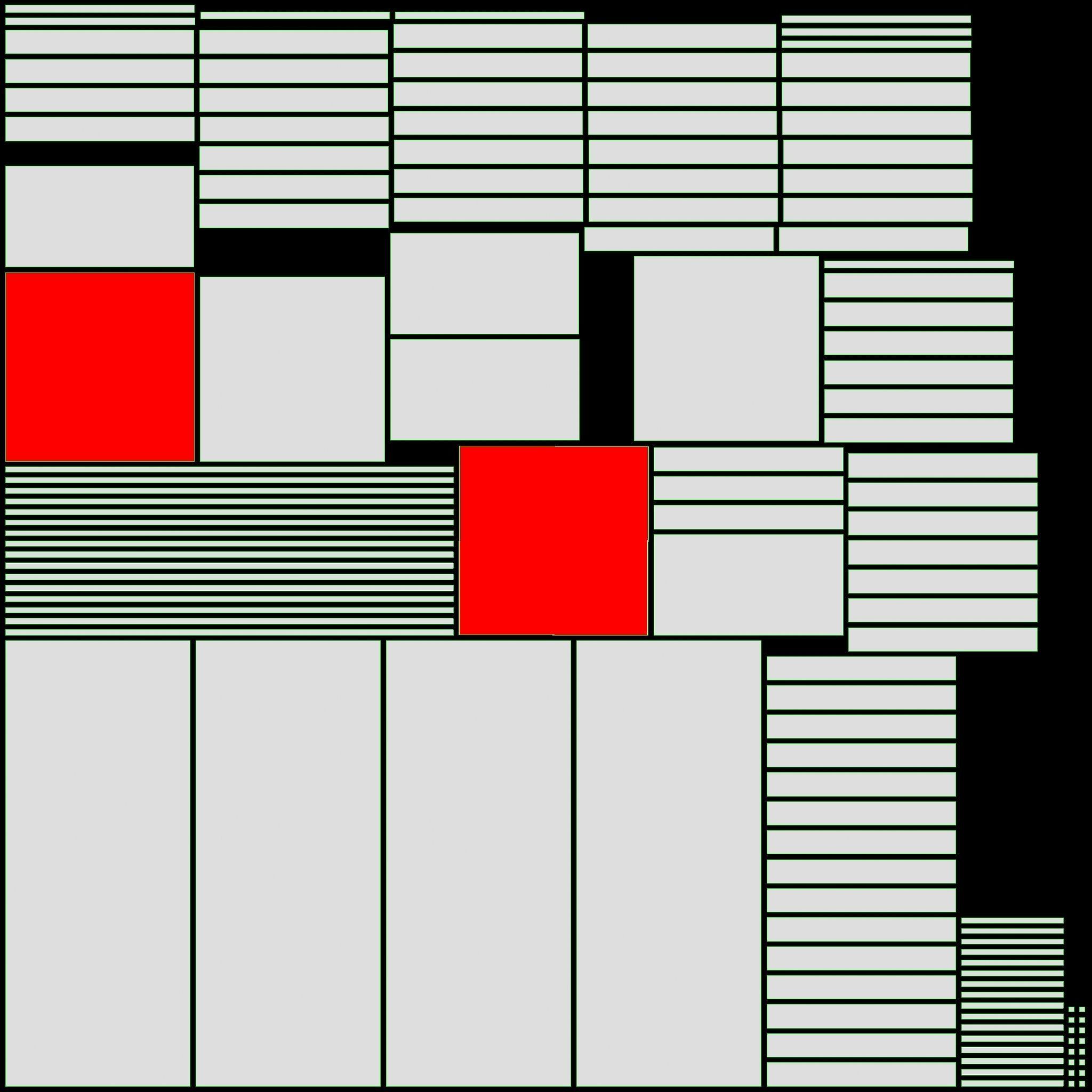 Store Rotating Slatwall Cube Merchandiser 3D model_8