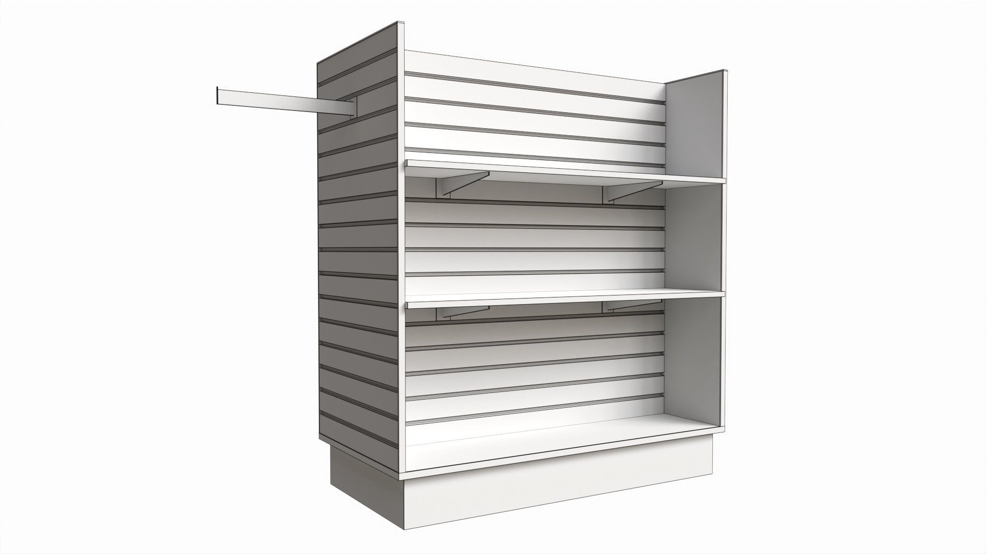 Store Shelf Rack Merchandiser 3D model_5