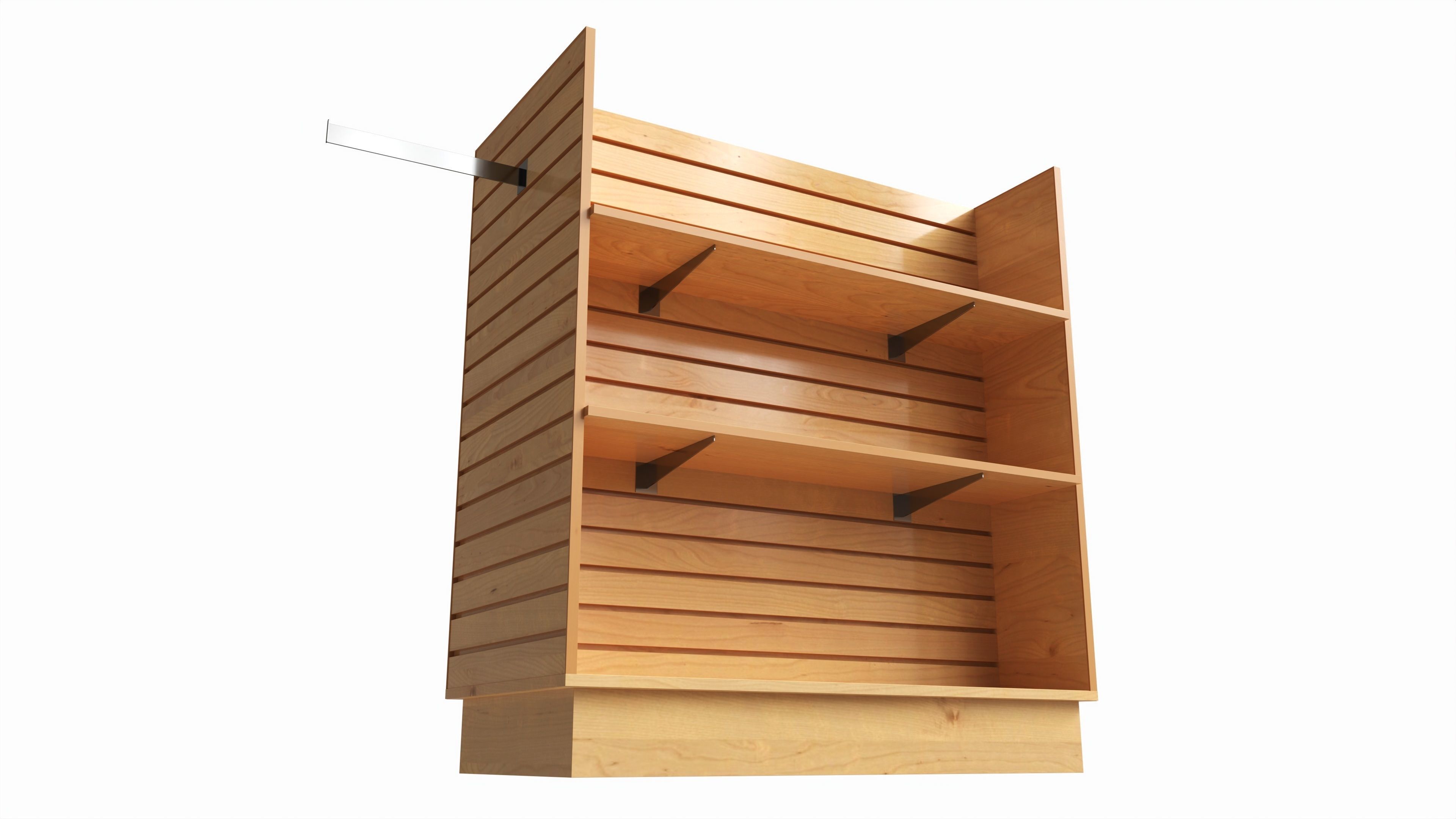 Store Shelf Rack Merchandiser 3D model_2
