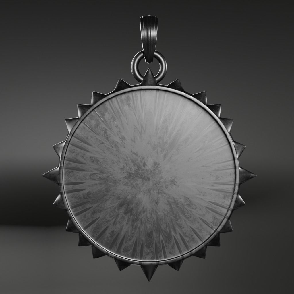 Mask-Polynesia symbol - 3D printable model 3D print model_7