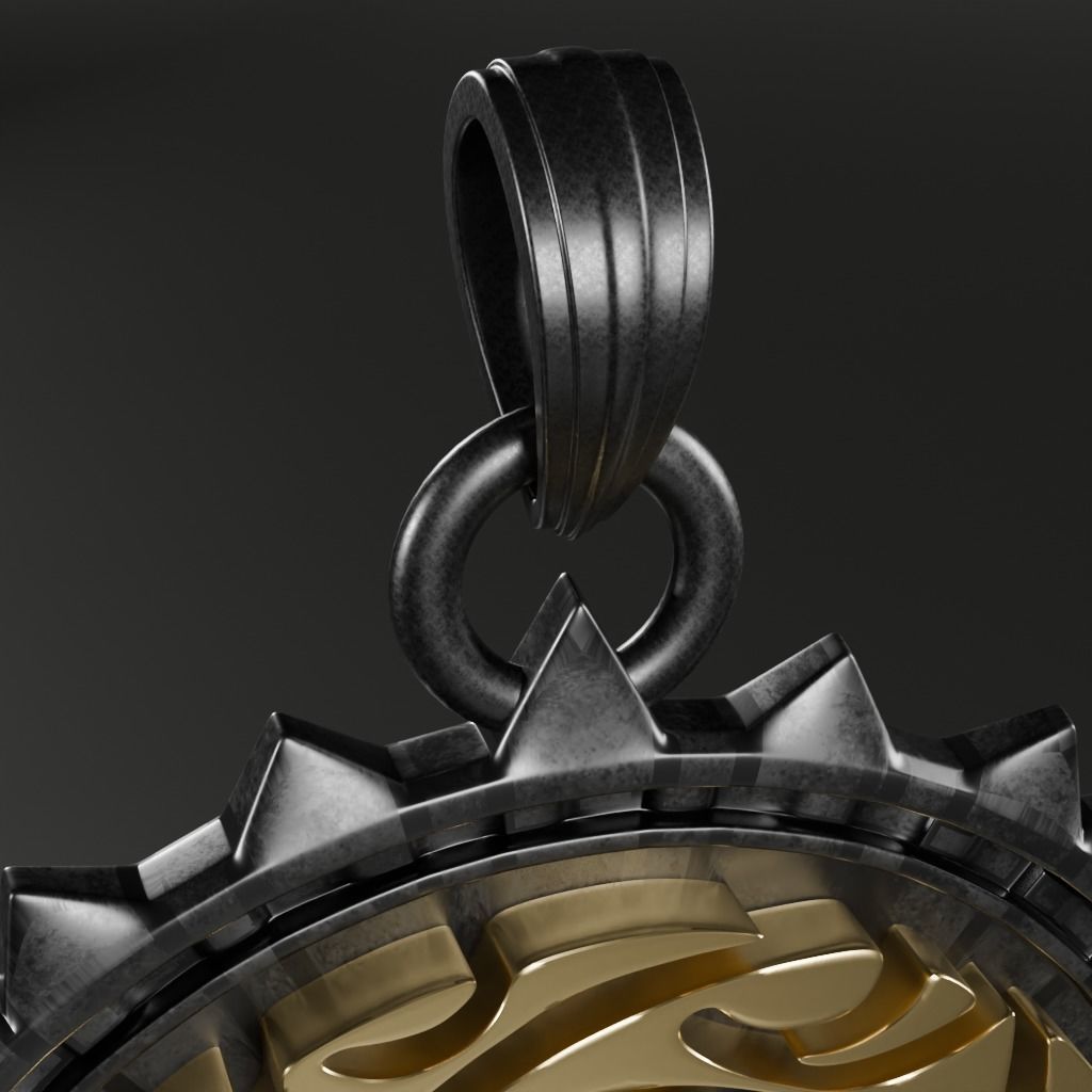 Mask-Polynesia symbol - 3D printable model 3D print model_16