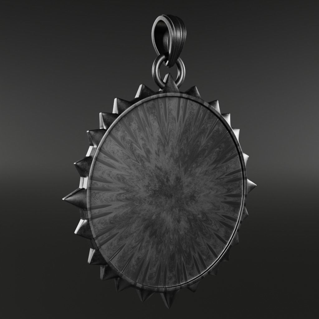 Mask-Polynesia symbol - 3D printable model 3D print model_6