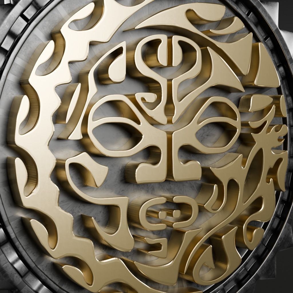 Mask-Polynesia symbol - 3D printable model 3D print model_11