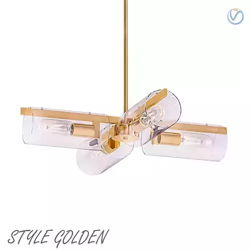 Contemporary Style Golden 3D model